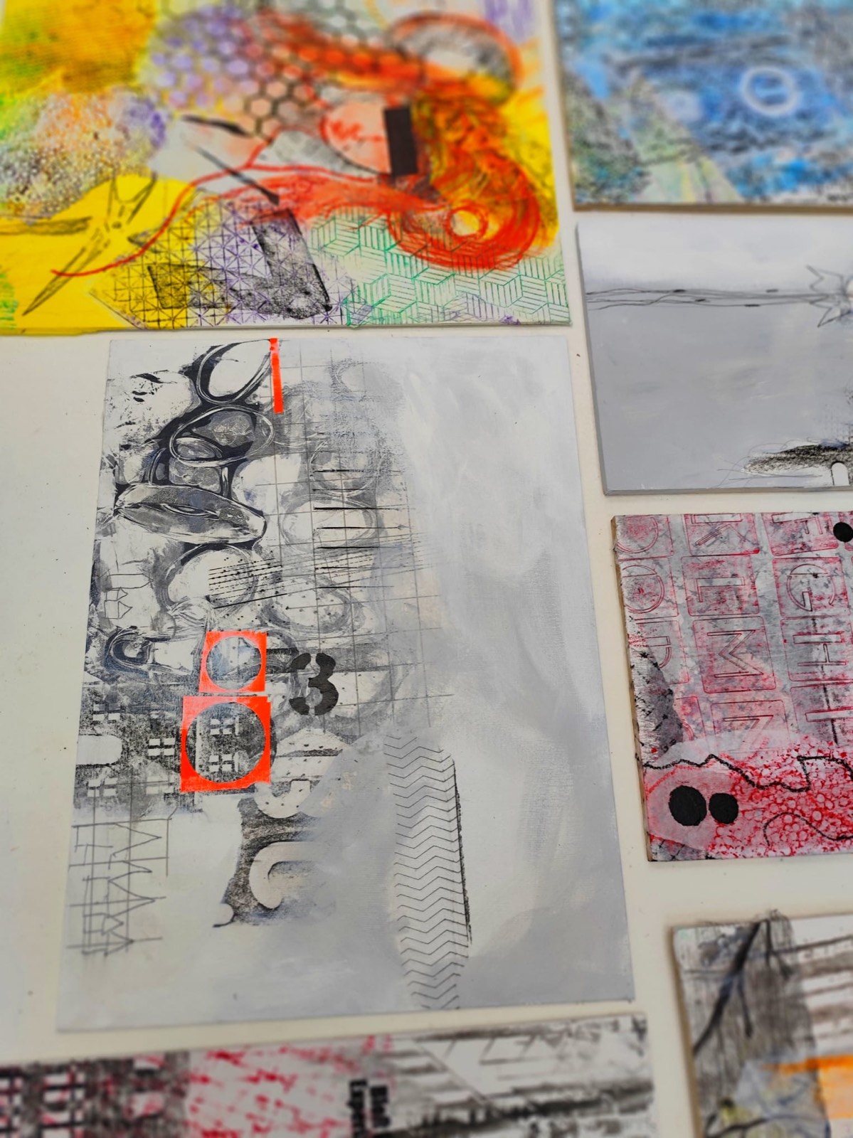 Impression aus einem Kunstworkshop im WERK[39] Neu-Isenburg
